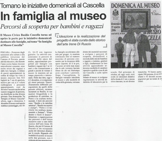 Cronaca Locale - domenica 26 novembre 2006