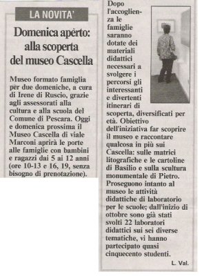 Il Messaggero - domenica 26 novembre 2006